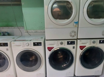 Bảo trì máy tiệm giặt sấy
